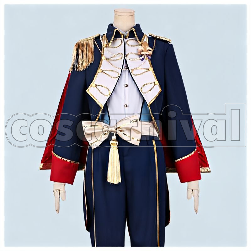 Requiem＊Sword of Oaths and the Repayment Festival Arashi Narukami Cosplay cosplay costume from Ensemble Stars!, front view 3