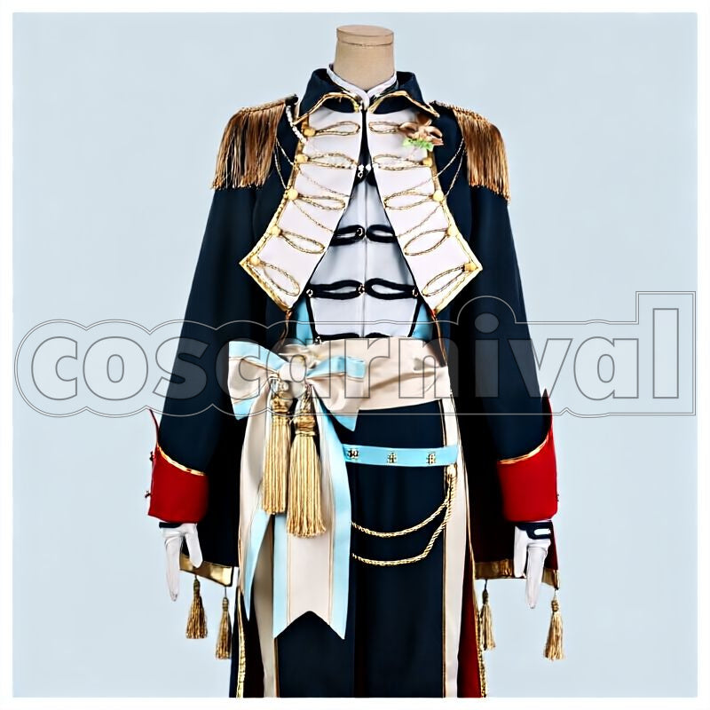 Requiem＊Sword of Oaths and the Repayment Festival Leo Tsukinaga Cosplay cosplay costume from Ensemble Stars!, front view