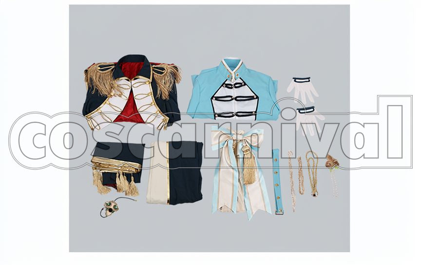 Requiem＊Sword of Oaths and the Repayment Festival Leo Tsukinaga Cosplay cosplay costume from Ensemble Stars!, set view