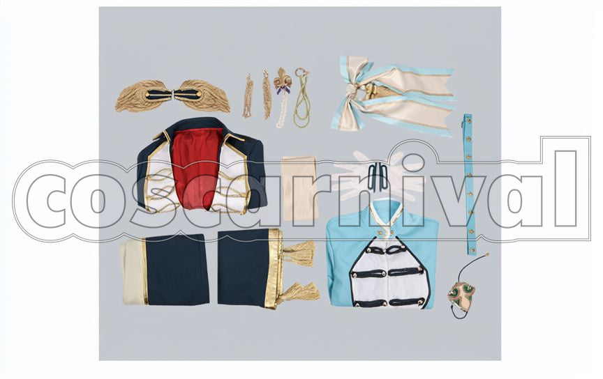 Requiem＊Sword of Oaths and the Repayment Festival Tsukasa Suou Cosplay cosplay costume from Ensemble Stars!, set view