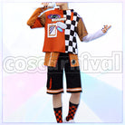 Rinne Amagi Chill Yellow MV Outfit Cosplay cosplay costume from Ensemble Stars!!, front view 1