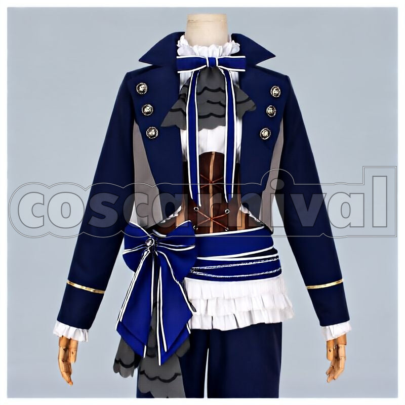 Ritsu Sakuma Raising Curtains! Dark Night Halloween Cosplay cosplay costume from Ensemble Stars!, front view 1