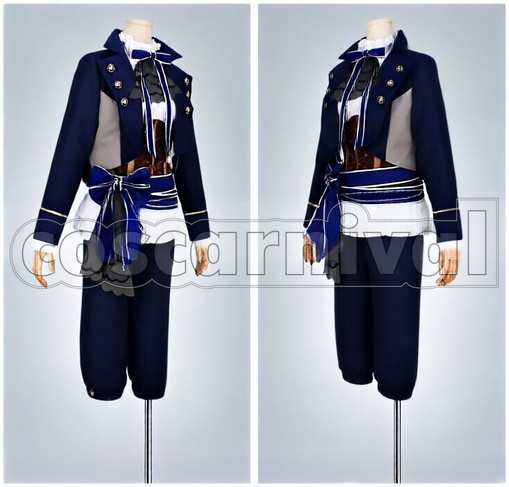 Ritsu Sakuma Raising Curtains! Dark Night Halloween Cosplay cosplay costume from Ensemble Stars!, front view 2