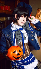 Ritsu Sakuma Raising Curtains! Dark Night Halloween Cosplay cosplay costume from Ensemble Stars!, front view 3