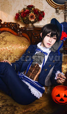 Ritsu Sakuma Raising Curtains! Dark Night Halloween Cosplay cosplay costume from Ensemble Stars!, front view 6