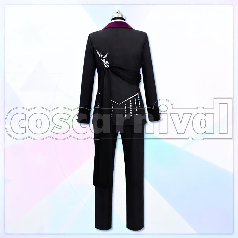 Ritsu Sakuma, Tetora Nagumo, Rei Sakuma Secret Jewellers Cosplay cosplay costume from Ensemble Stars!!, back view