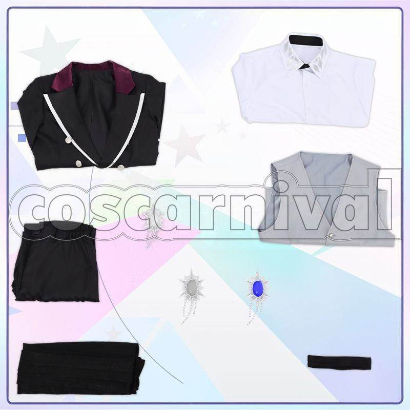 Ritsu Sakuma, Tetora Nagumo, Rei Sakuma Secret Jewellers Cosplay cosplay costume from Ensemble Stars!!, set view