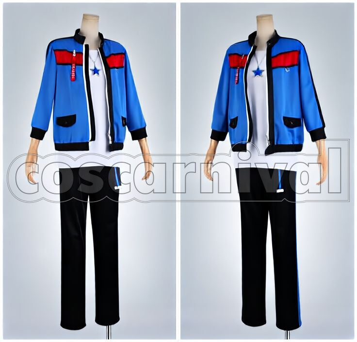 RYUSEITAI Kanata Shinkai School Festival The Scramble of a Startup Hero Cosplay cosplay costume from Ensemble Stars!, front view 2