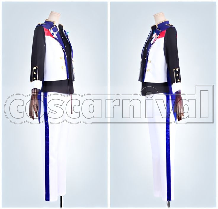 RYUSEITAI Tetora Nagumo 4th Anniversary Class Scout Cosplay cosplay costume from Ensemble Stars!, side view