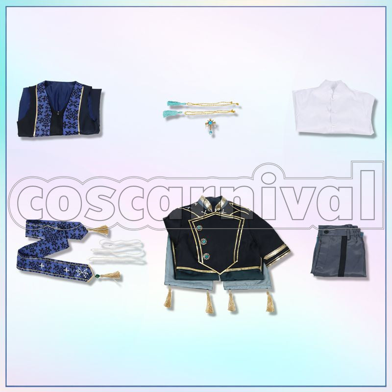 Sakuma Brothers Rei Sakuma, Ritsu Sakuma Noir Neige Cosplay cosplay costume from Ensemble Stars!, set view