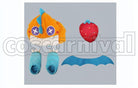Shinobu Sengoku Strawberry Picking Cosplay cosplay costume from Ensemble Stars!, accessory set view