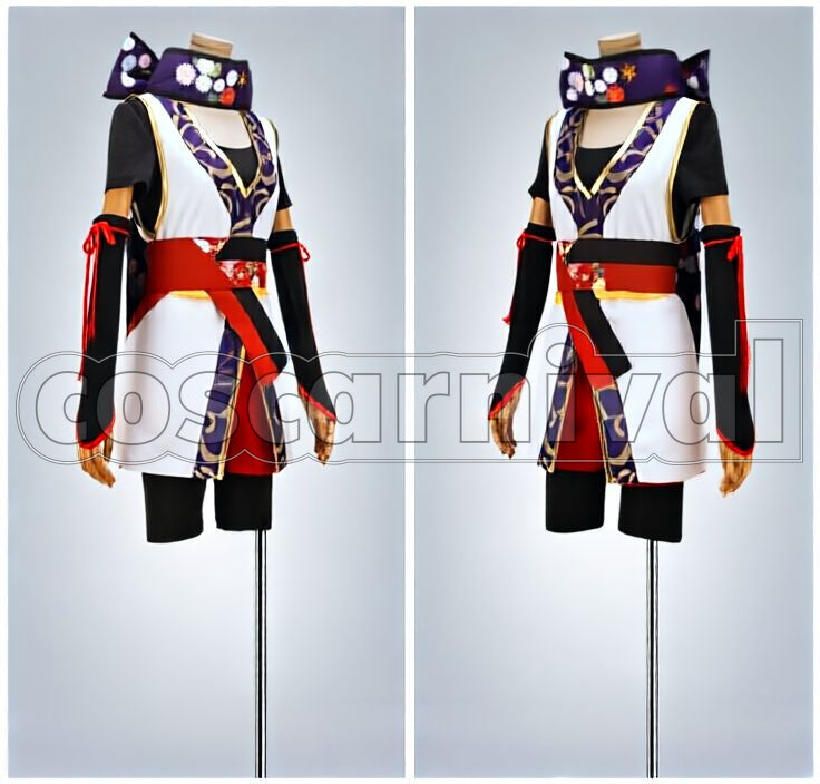 Shinobu Sengoku Ukiyo Air Ride Cosplay cosplay costume from Ensemble Stars!, front view 3