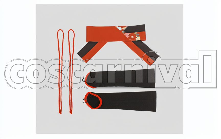 Shinobu Sengoku Ukiyo Air Ride Cosplay cosplay costume from Ensemble Stars!, accessory set view