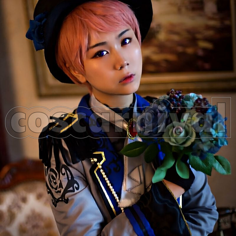Shu Itsuki Moment＊The Repayment Festival of Moving Forward Toward the Future Cosplay cosplay costume from Ensemble Stars!, front view 1