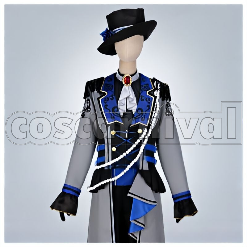 Shu Itsuki Moment＊The Repayment Festival of Moving Forward Toward the Future Cosplay cosplay costume from Ensemble Stars!, front view 5