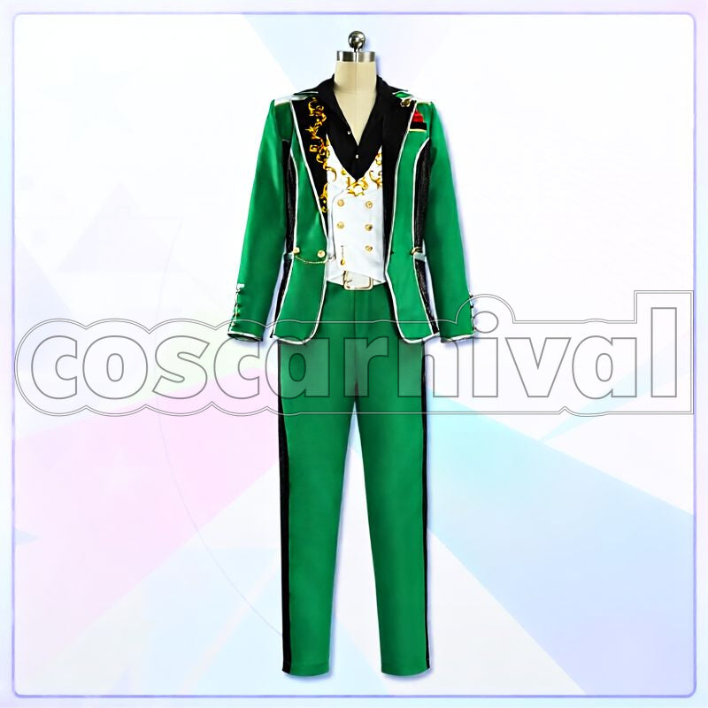 SHUFFLE×Love√AtoZ Kaoru Hakaze, Chiaki Morisawa, Niki Shiina, Mitsuru Tenma, Natsume Sakasaki Cosplay cosplay costume from Ensemble Stars!!, front view 3
