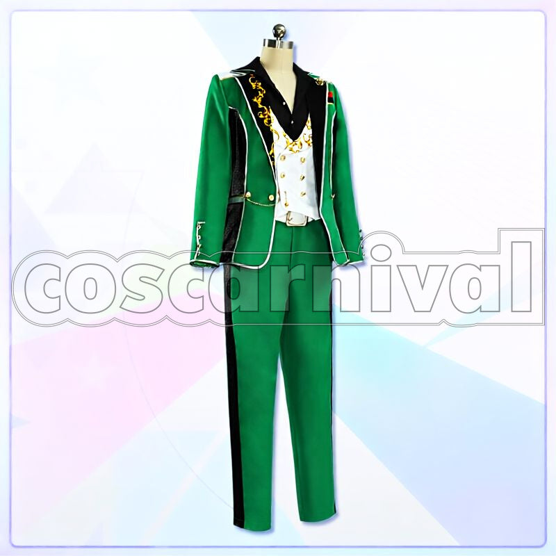 SHUFFLE×Love√AtoZ Kaoru Hakaze, Chiaki Morisawa, Niki Shiina, Mitsuru Tenma, Natsume Sakasaki Cosplay cosplay costume from Ensemble Stars!!, front view 4