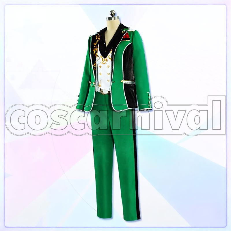 SHUFFLE×Love√AtoZ Kaoru Hakaze, Chiaki Morisawa, Niki Shiina, Mitsuru Tenma, Natsume Sakasaki Cosplay cosplay costume from Ensemble Stars!!, front view 5