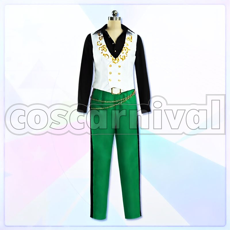 SHUFFLE×Love√AtoZ Kaoru Hakaze, Chiaki Morisawa, Niki Shiina, Mitsuru Tenma, Natsume Sakasaki Cosplay cosplay costume from Ensemble Stars!!, front view 6