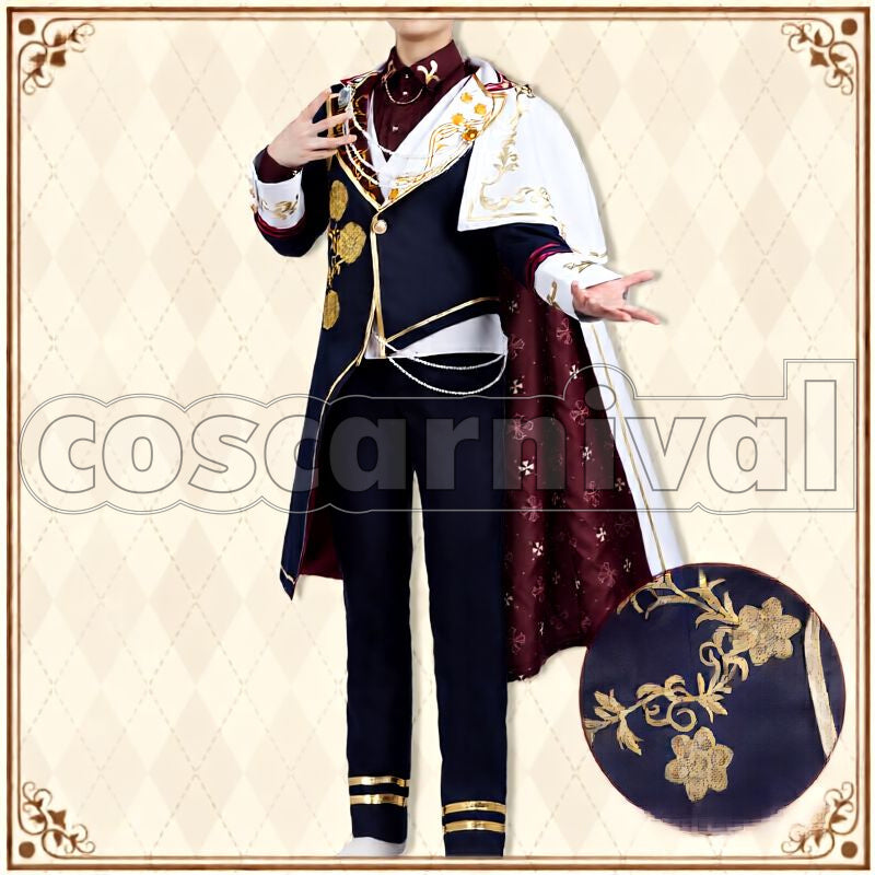 Slumber* Peaceful Daydreams Ritsu Sakuma Cosplay cosplay costume from Ensemble Stars!, front view 2