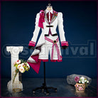 Special for Princess! Esu Sagiri, Kanna Natsu, Fuyume Hanamura, Raika Hojo Melted Heart＊Snow White of Memories Cosplay cosplay costume from Ensemble Stars!!, front view 2