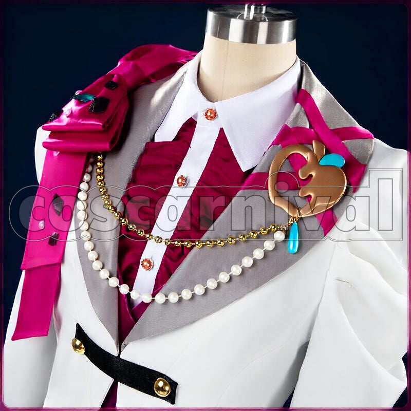Special for Princess! Esu Sagiri, Kanna Natsu, Fuyume Hanamura, Raika Hojo Melted Heart＊Snow White of Memories Cosplay cosplay costume from Ensemble Stars!!, detail-1