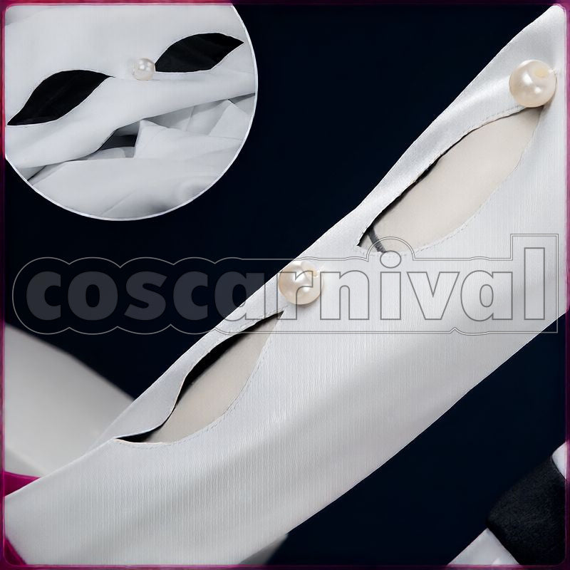 Special for Princess! Esu Sagiri, Kanna Natsu, Fuyume Hanamura, Raika Hojo Melted Heart＊Snow White of Memories Cosplay cosplay costume from Ensemble Stars!!, detail-4