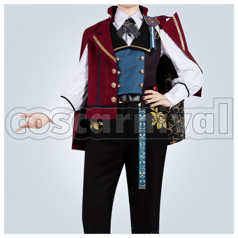 Spring Flower Bed Trickstar Subaru Akehoshi Cosplay cosplay costume from Ensemble Stars!, front view 1