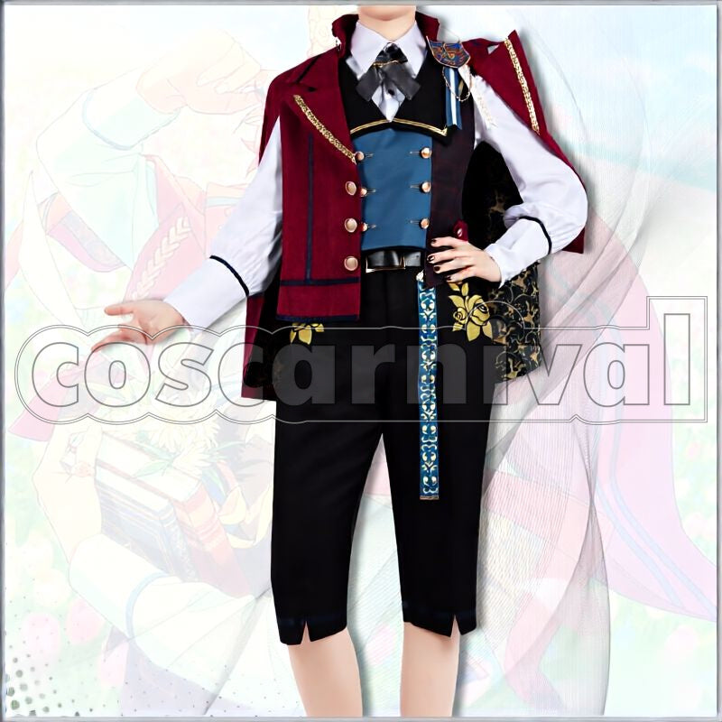 Spring Flower Bed Trickstar Subaru Akehoshi Cosplay cosplay costume from Ensemble Stars!, front view 2