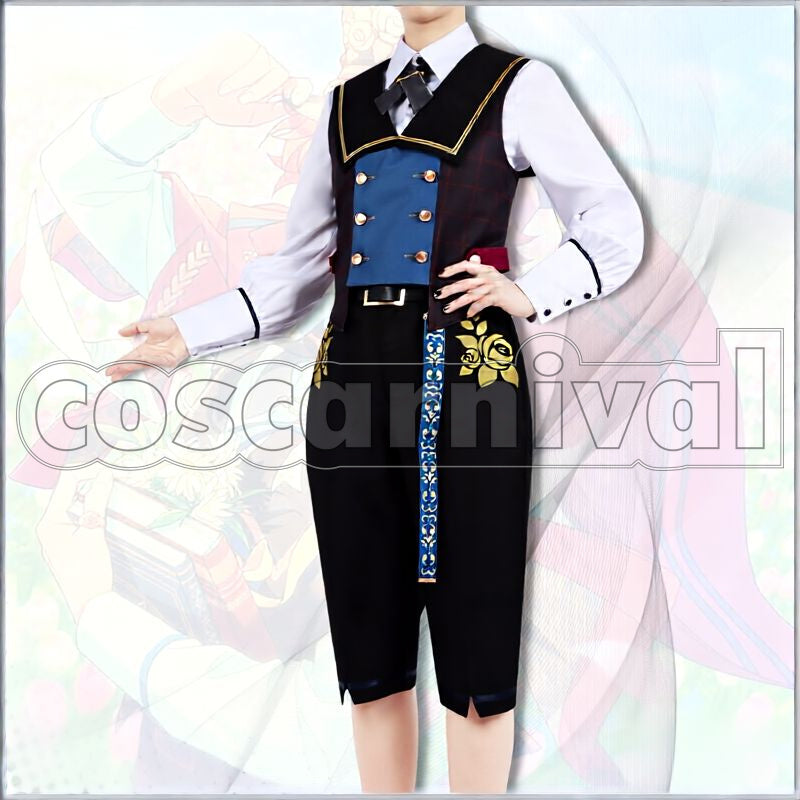 Spring Flower Bed Trickstar Subaru Akehoshi Cosplay cosplay costume from Ensemble Stars!, front 3 view 2