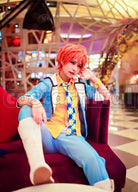 Subaru Akehoshi Reminiscence＊Spring Cherry Blossoms and a Night's Encounter Cosplay cosplay costume from Ensemble Stars!, front view 4