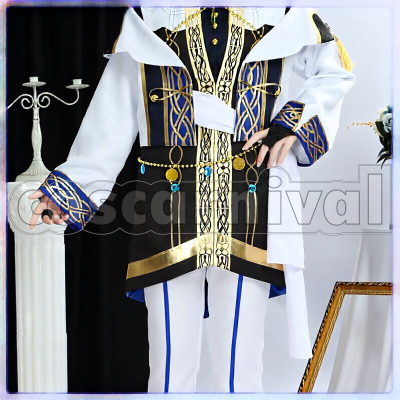 Tatsumi Kazehaya, Jun Sazanami, Hiyori Tomoe Reminiscence* Iridescent Obbligato Cosplay cosplay costume from Ensemble Stars!, front view 6