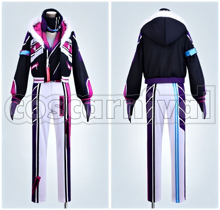 Tetora Nagumo Snowboard Cosplay cosplay costume from Ensemble Stars!, set view 1