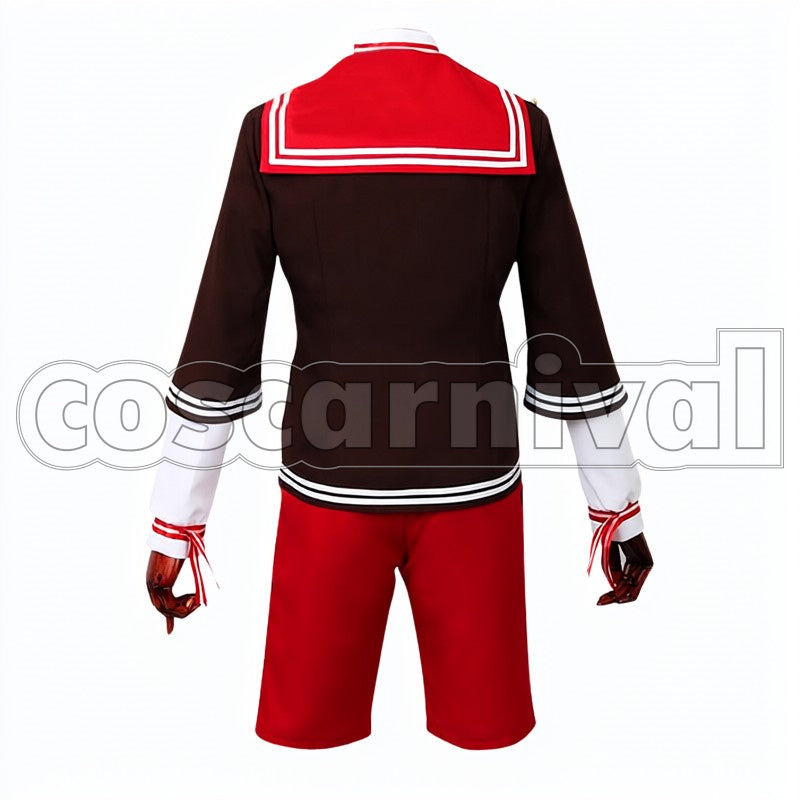 Valentine's Day Nazuna Nito cosplay costume from Ensemble Stars! Thanksgiving, back view