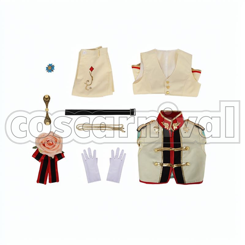 Thunder in Spring＊Praise of Tempest Wataru Hibiki Cosplay cosplay costume from Ensemble Stars!, set view