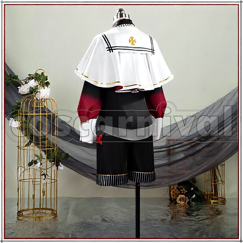 Tomoya Mashiro, Fuyume Hanamura SHUFFLE×The Fallen Angels' Banquet Cosplay cosplay costume from Ensemble Stars!!, back view