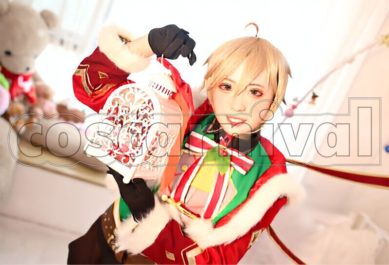 Tomoya Mashiro Winter Santa Cosplay cosplay costume from Ensemble Stars!, detail-23