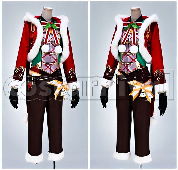 Tomoya Mashiro Winter Santa Cosplay cosplay costume from Ensemble Stars!, detail-14