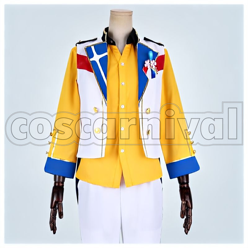 Trickstar Hokuto Hidaka 4th Anniversary Class Scout Cosplay cosplay costume from Ensemble Stars!, front view 1