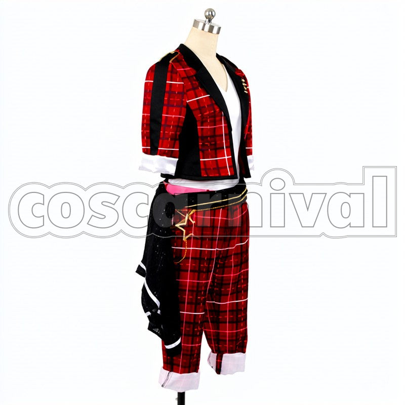 Mao Isara cosplay costume from Ensemble Stars! Trickstar, side view
