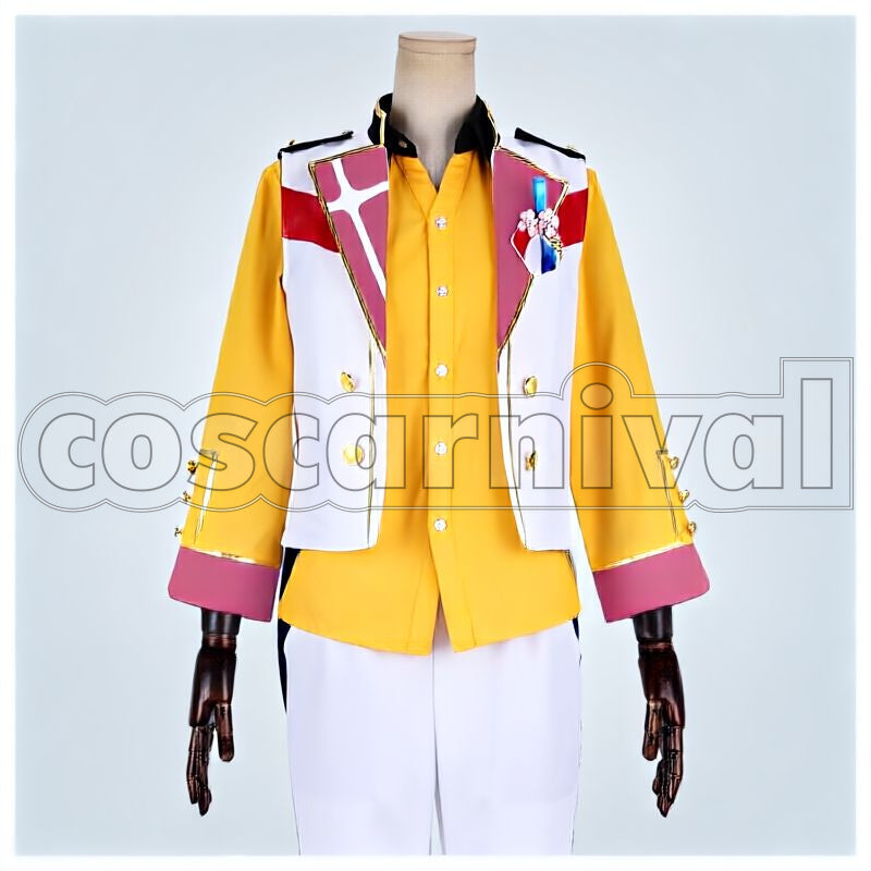 Trickstar Mao Isara 4th Anniversary Class Scout Cosplay cosplay costume from Ensemble Stars!, front view 1