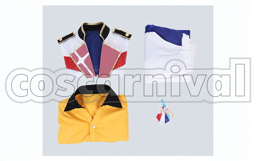 Trickstar Mao Isara 4th Anniversary Class Scout Cosplay cosplay costume from Ensemble Stars!, set view