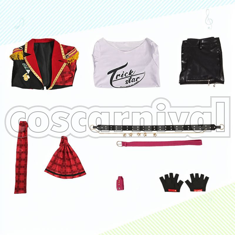 Trickstar Revival Scouting Mao Isara Cosplay cosplay costume from Ensemble Stars!, set view