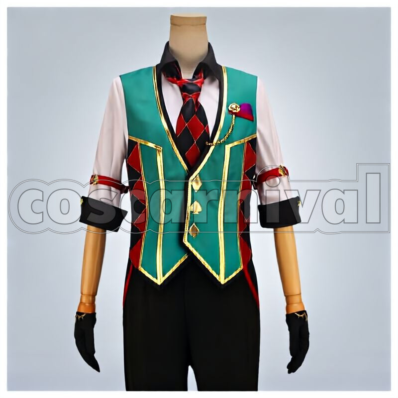 Tsukasa Suou Card Battler Cosplay cosplay costume from Ensemble Stars!, front view 5