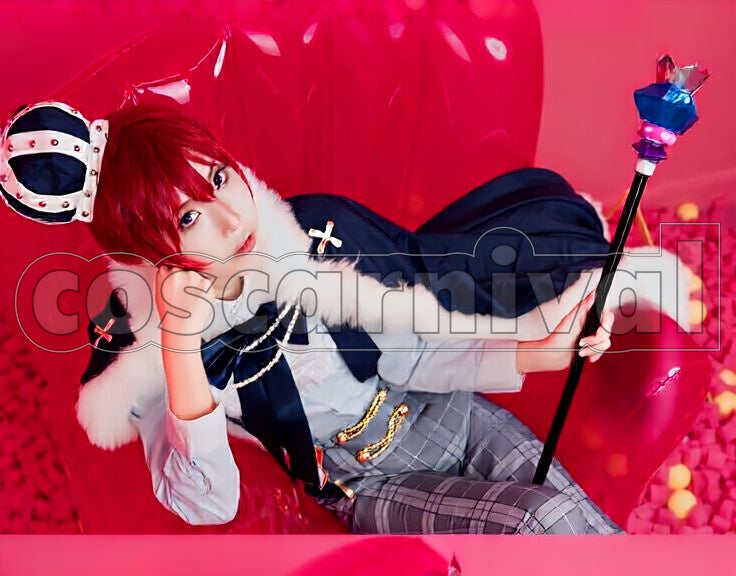 Tsukasa Suou Little Kings King Costume Cosplay cosplay costume from Ensemble Stars!, front view 5