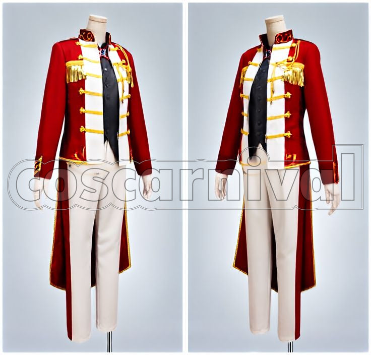 Tsukasa Suou Melty Sweetly Unraveling Chocolat Festival Cosplay cosplay costume from Ensemble Stars!, front view 2