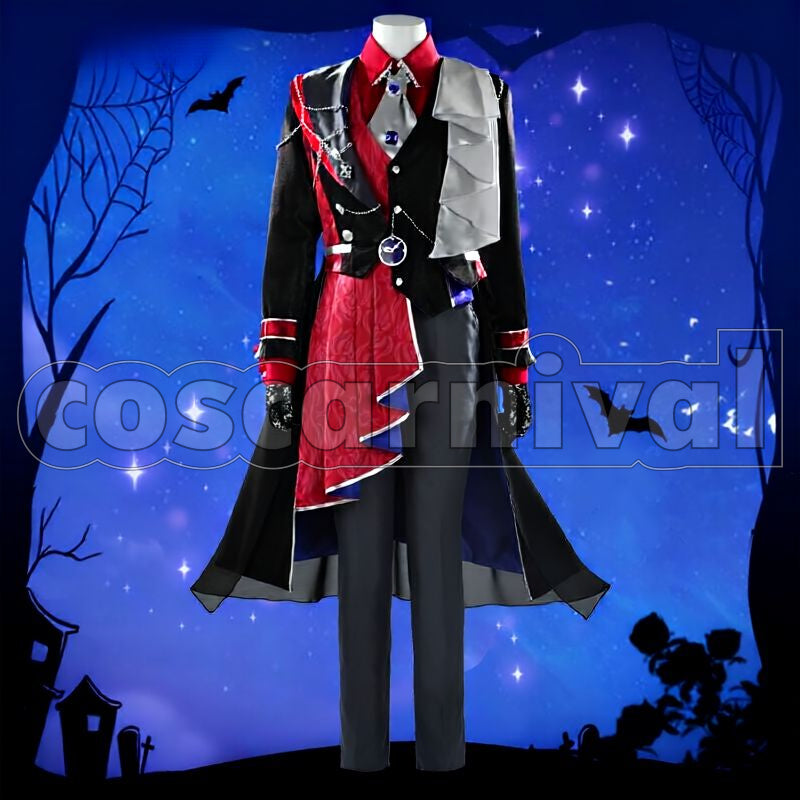Tsukasa Suou, Leo Tsukinaga, Ritsu Sakuma, Arashi Narukami One Drop＊The Special Mad Party Cosplay cosplay costume from Ensemble Stars!, front view 2