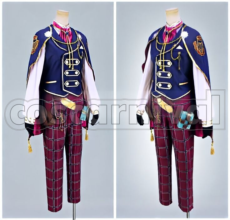 Tsumugi Aoba Biblio Cosplay cosplay costume from Ensemble Stars!, front view 3
