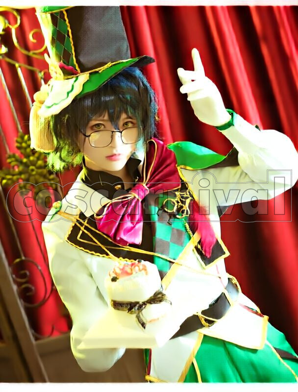 Tsumugi Aoba Cunning Wonder Game Cosplay cosplay costume from Ensemble Stars!, front view 2