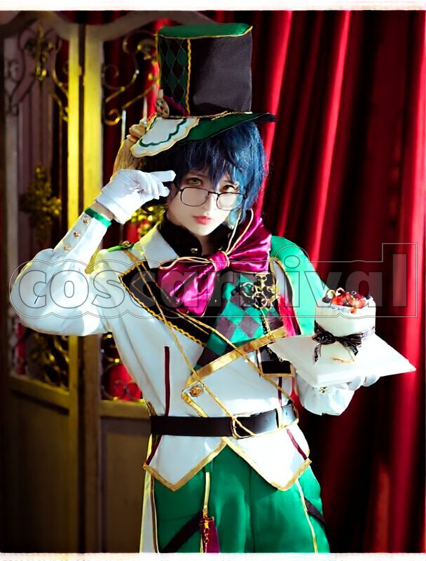 Tsumugi Aoba Cunning Wonder Game Cosplay cosplay costume from Ensemble Stars!, front view 3